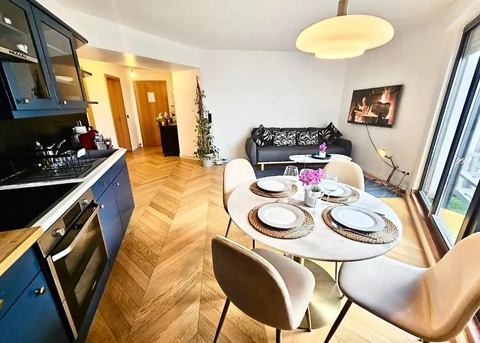 아파트 Sun-filled 1 Bedroom With Outdoor&parking Spaces 룩셈부르크